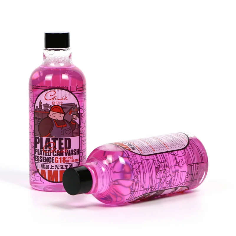 500ml Car Washing Liquid Cleaning Product Concentrated Premium Car Shampoo Car Wash Shampoo with Polishing Wax Coat G18