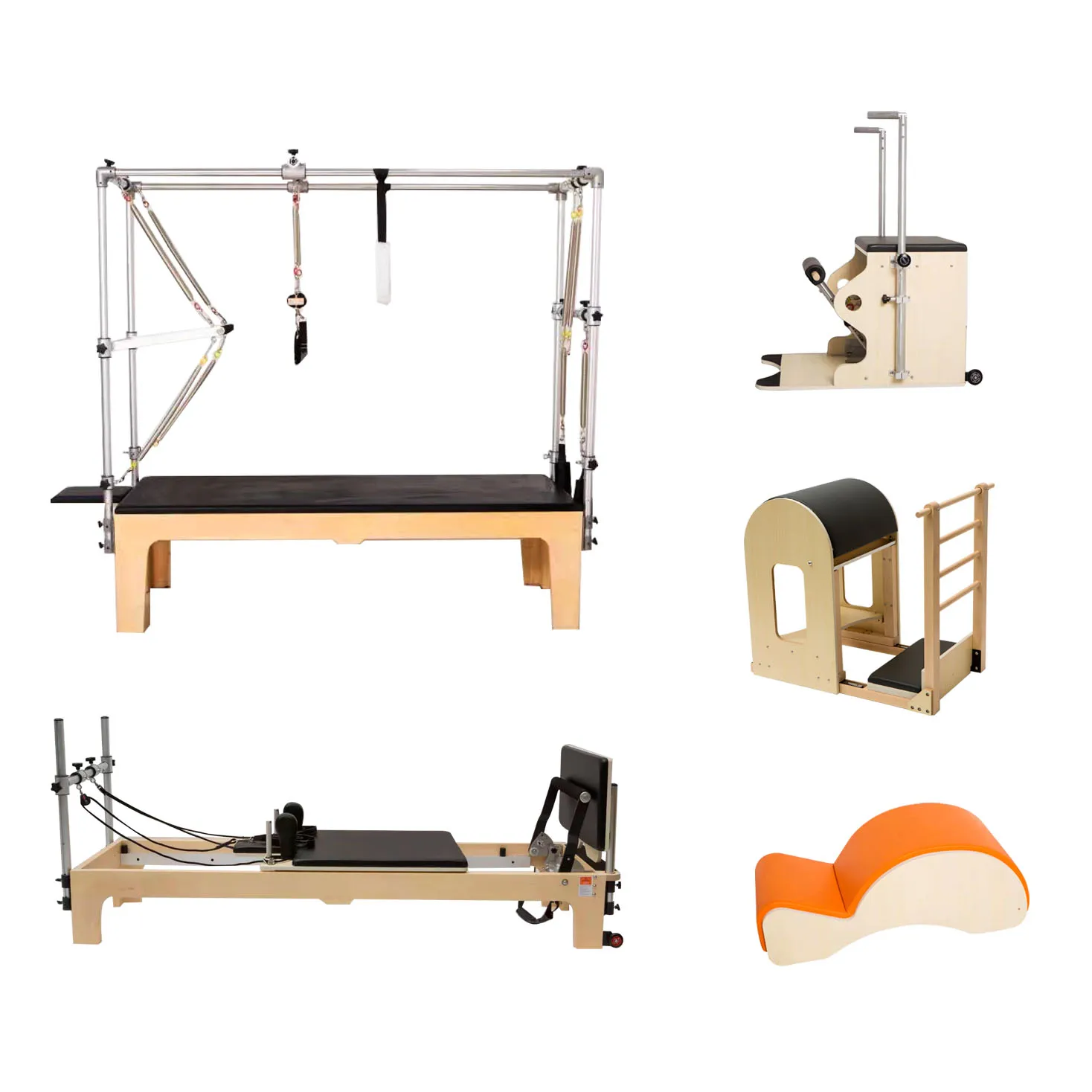 Factory Directly Provide High Quality Wood Pilates Reformer For Body Extension