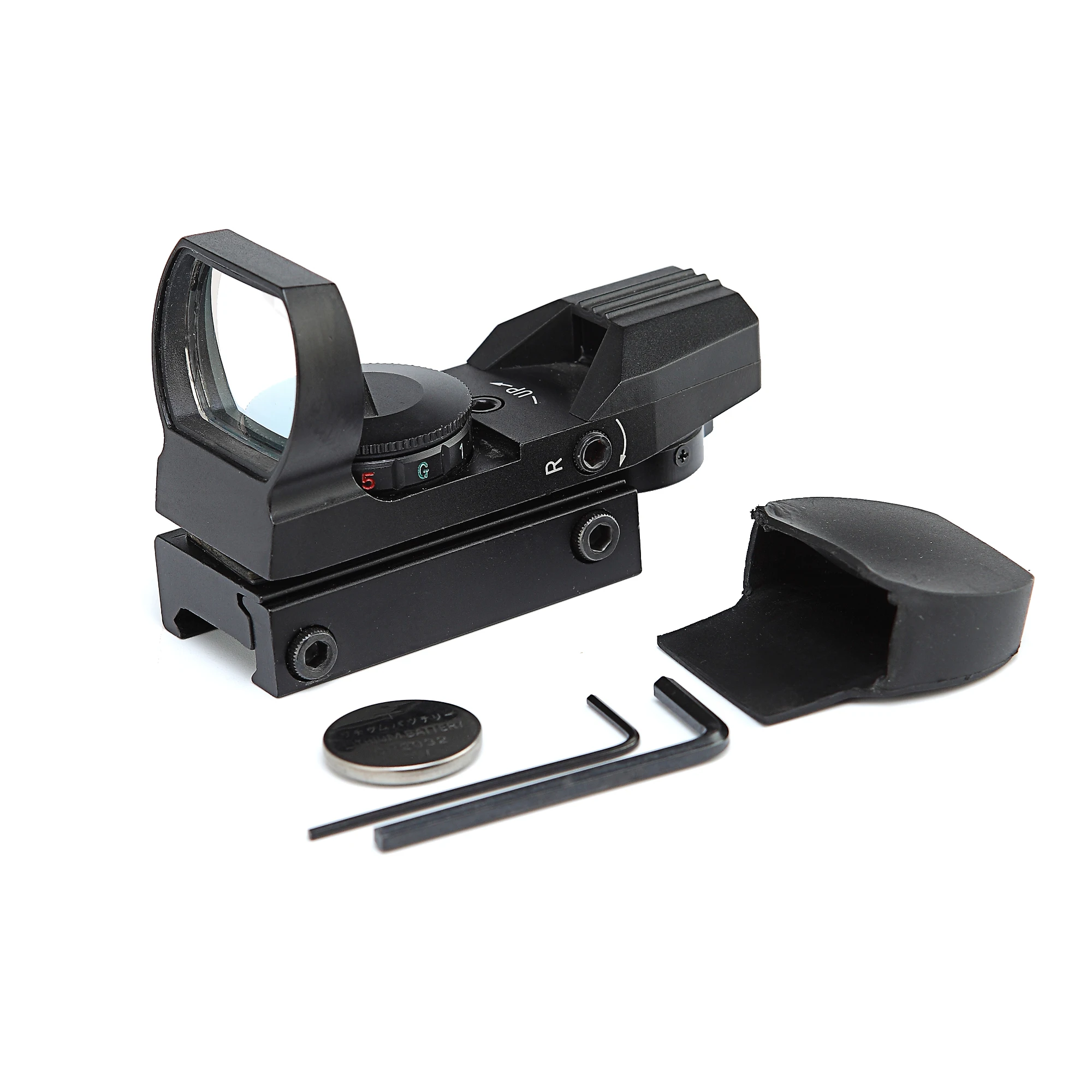 
HD101 Hunting Red and Green Dot Reflex Sight Scope for AR15, AK47, M4 - Highly Accurate Gun Optics 
