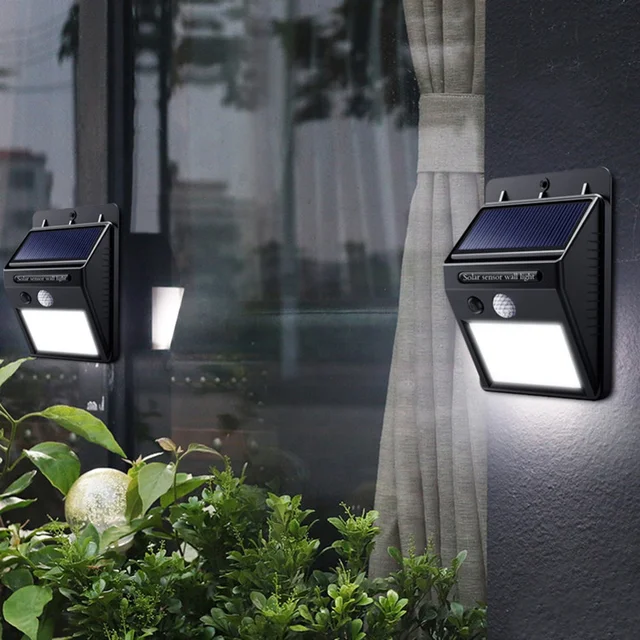
Solar motion sensor light 20 led Plastic Led Outdoor Fence Light solar sensor lamp 