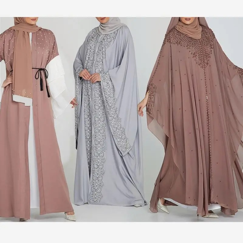 2019 New Arrival Islamic Women Clothing Jilbab Thailand Jubah Novel Uae With Turkish Abaya Wholesale