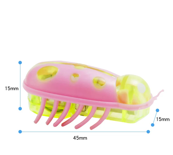 Wholesale low price pet supplies nano worm automatic cat electric toy cat Bug Toys for Indoor Cats Interactive