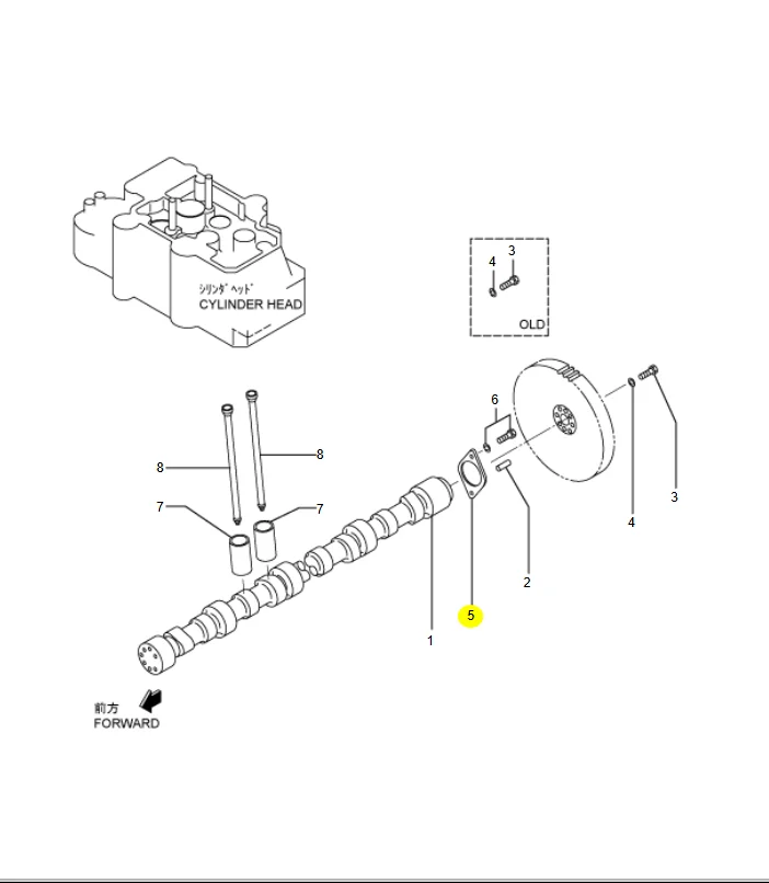 37505-10800 Plate F1805-12030 37505-31100  37505-01300 Suit For Mitsubishi S6R2 Diesel Engine Spare part