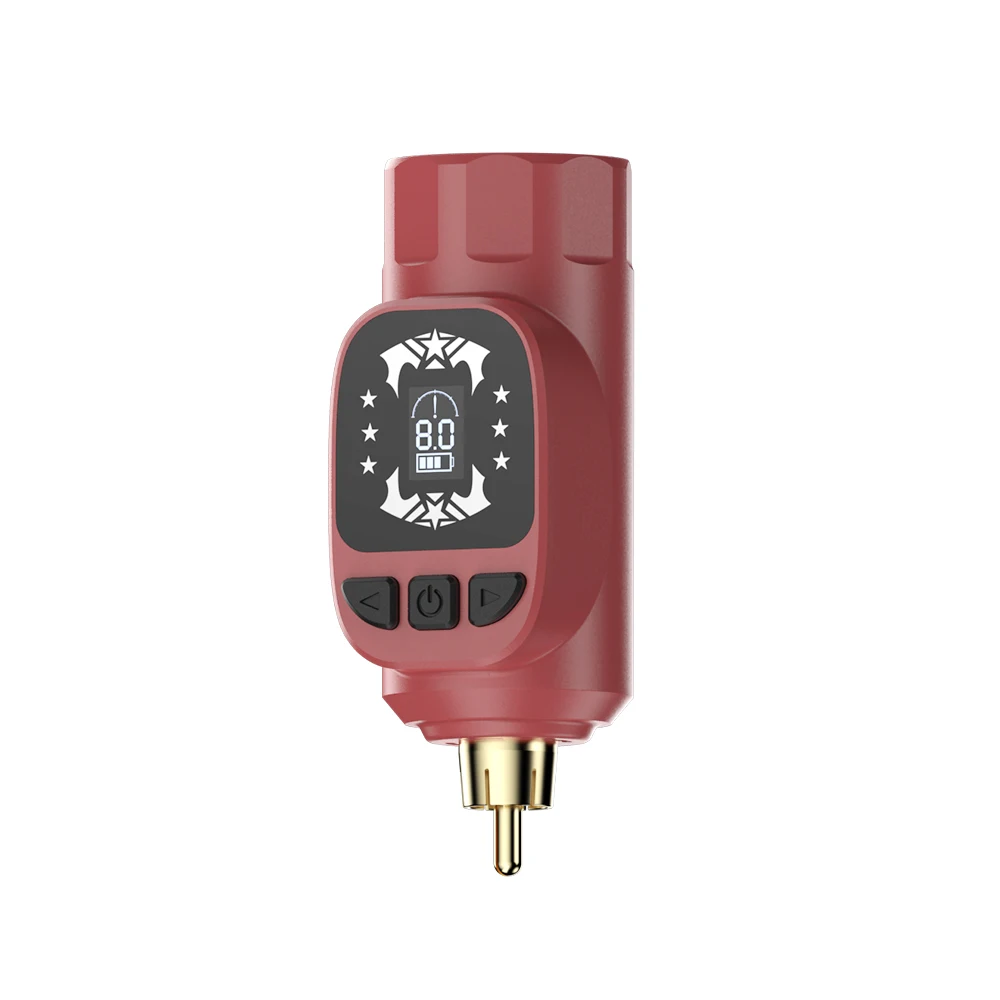 LCD Display Tattoo Battery Machine Wireless Digital Rechargeable Wireless Tattoo Battery