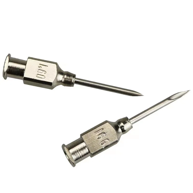 High Quality Reusable Stainless  Livestock  Injection Needles Veterinary Syringe Needle