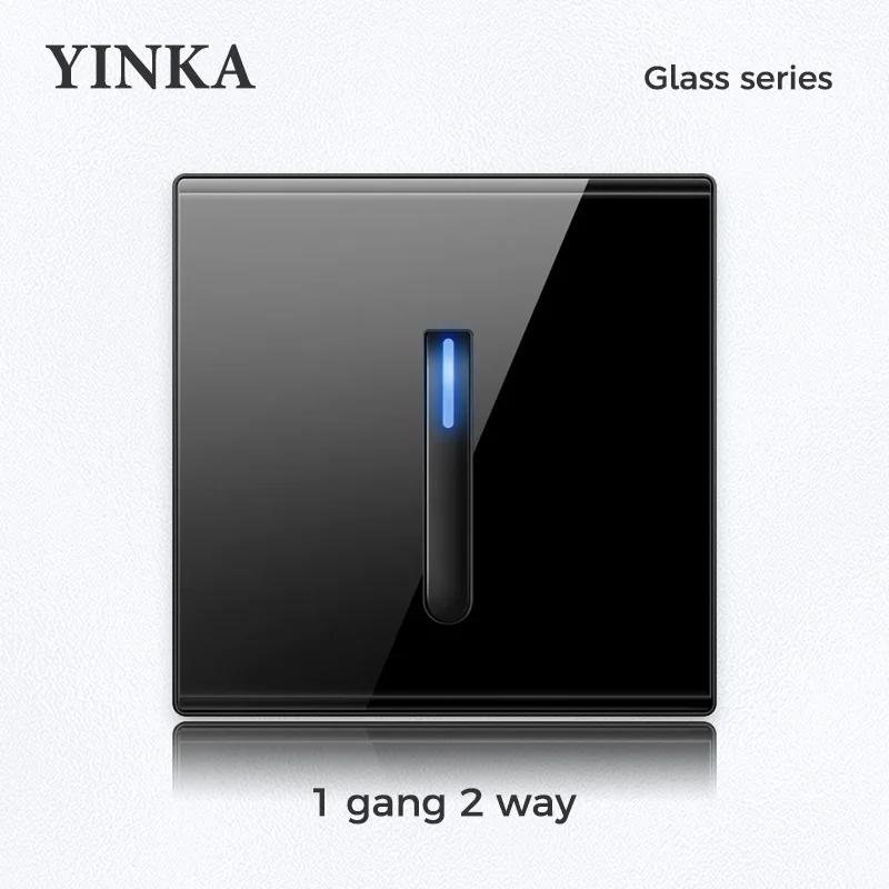 YINKA  Modern Style Vintage Popular European American Push-Button Switch Made In China 250V 16A 2 Way