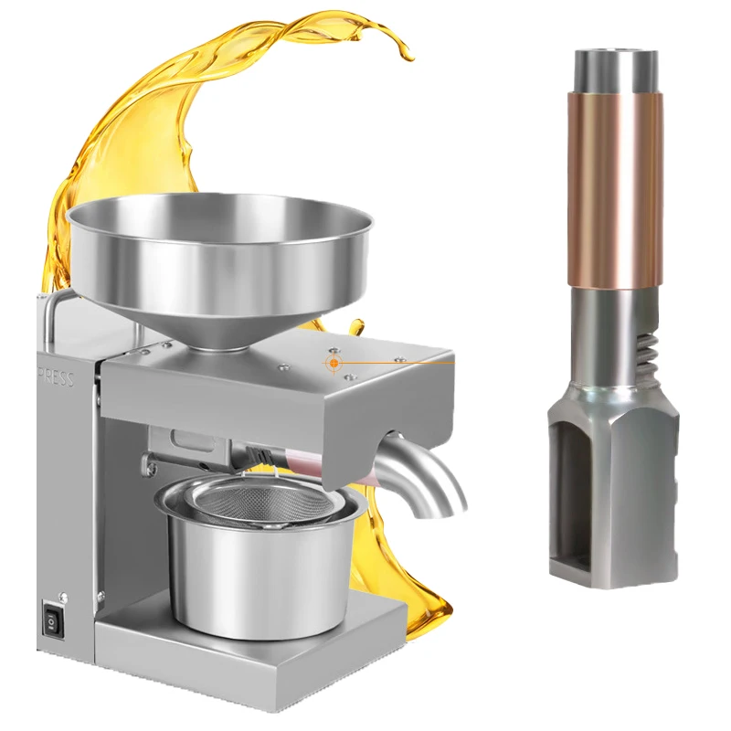 Mini x8s Automatic Commercial Oil Expeller Extractor Stainless Steel Oil Presser Pressing Mill Maker Machine