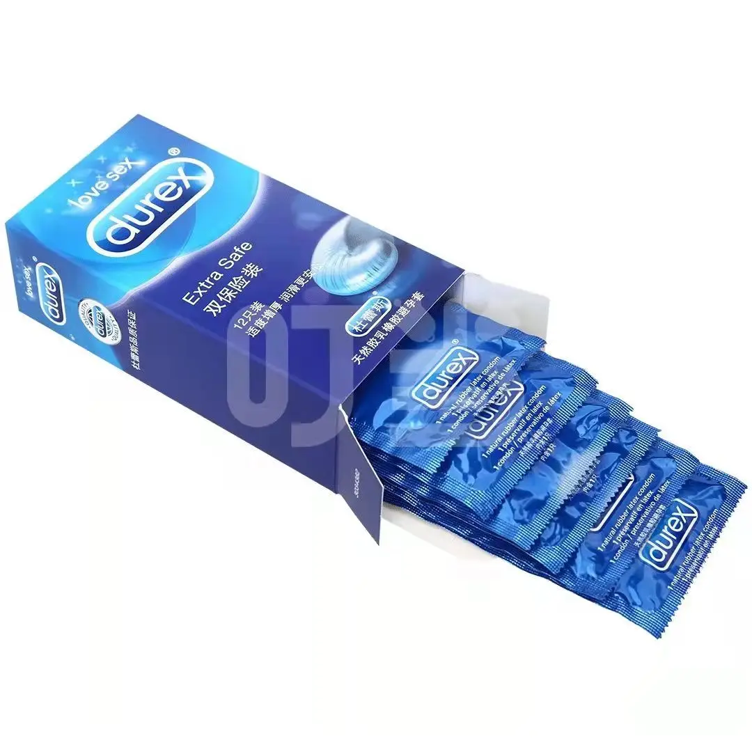 Презервативы из натурального латекса (двойное страхование) 52,5 мм * 12 шт