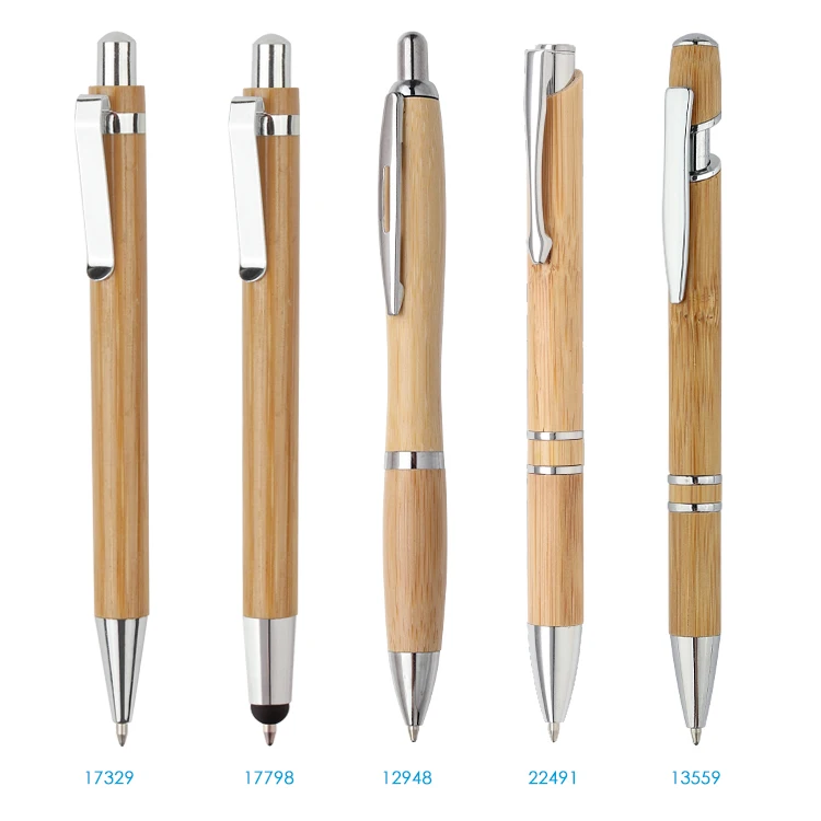 Stylo Alpen Gold Fancy Bamboo Pen Bamboo Promotional Bamboo Pen Wholesale Promotional Cheap Eco Friendly