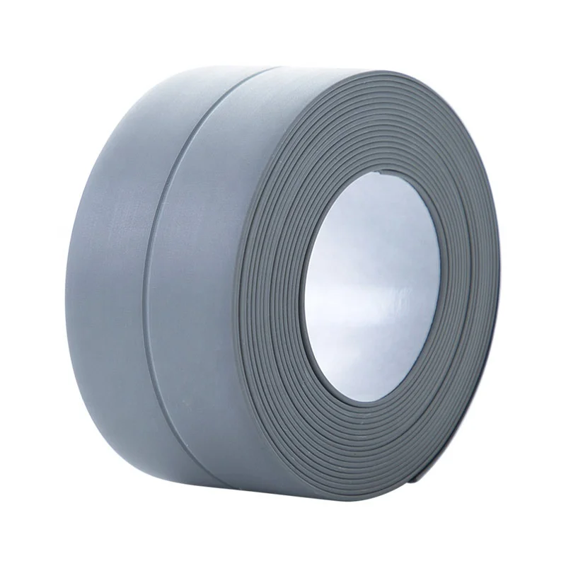 3.8CM*320CM Waterproof Seal Tape Mold Proof Bathroom Corner Caulk Strip Kitchen Sink Tape Adhesive PVC Marble Wallpaper