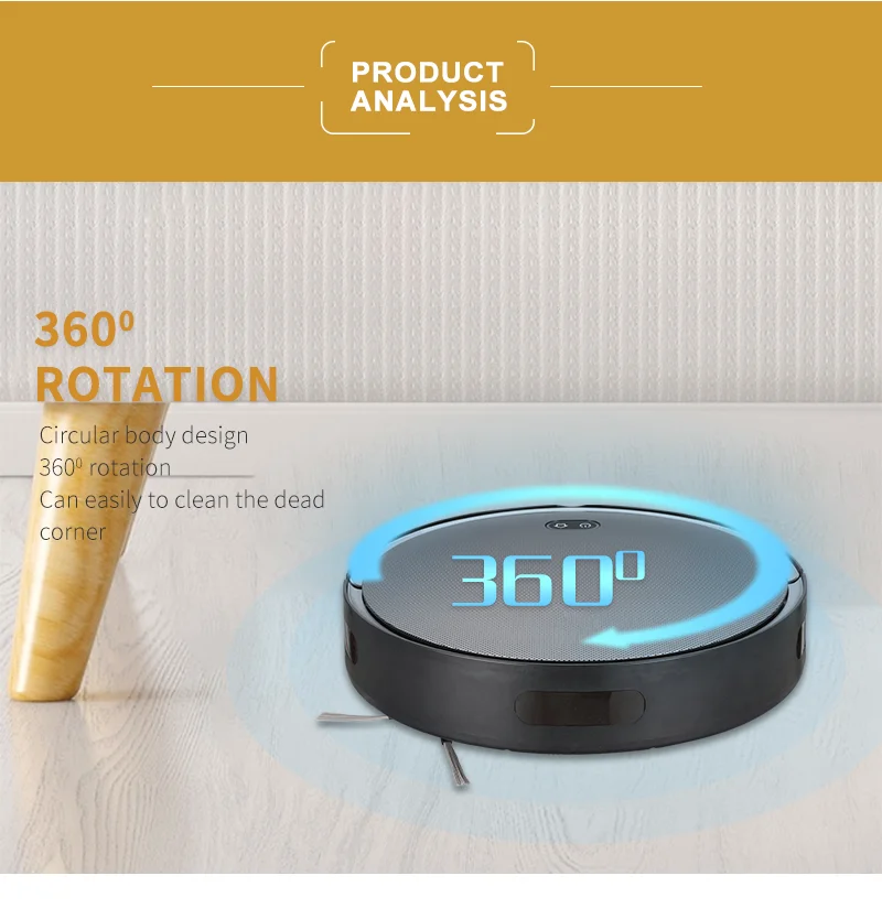 Hot selling southeast asia  low price smart robot vacuum cleaner mop Best clean Household  floor sweeping robot vacuums