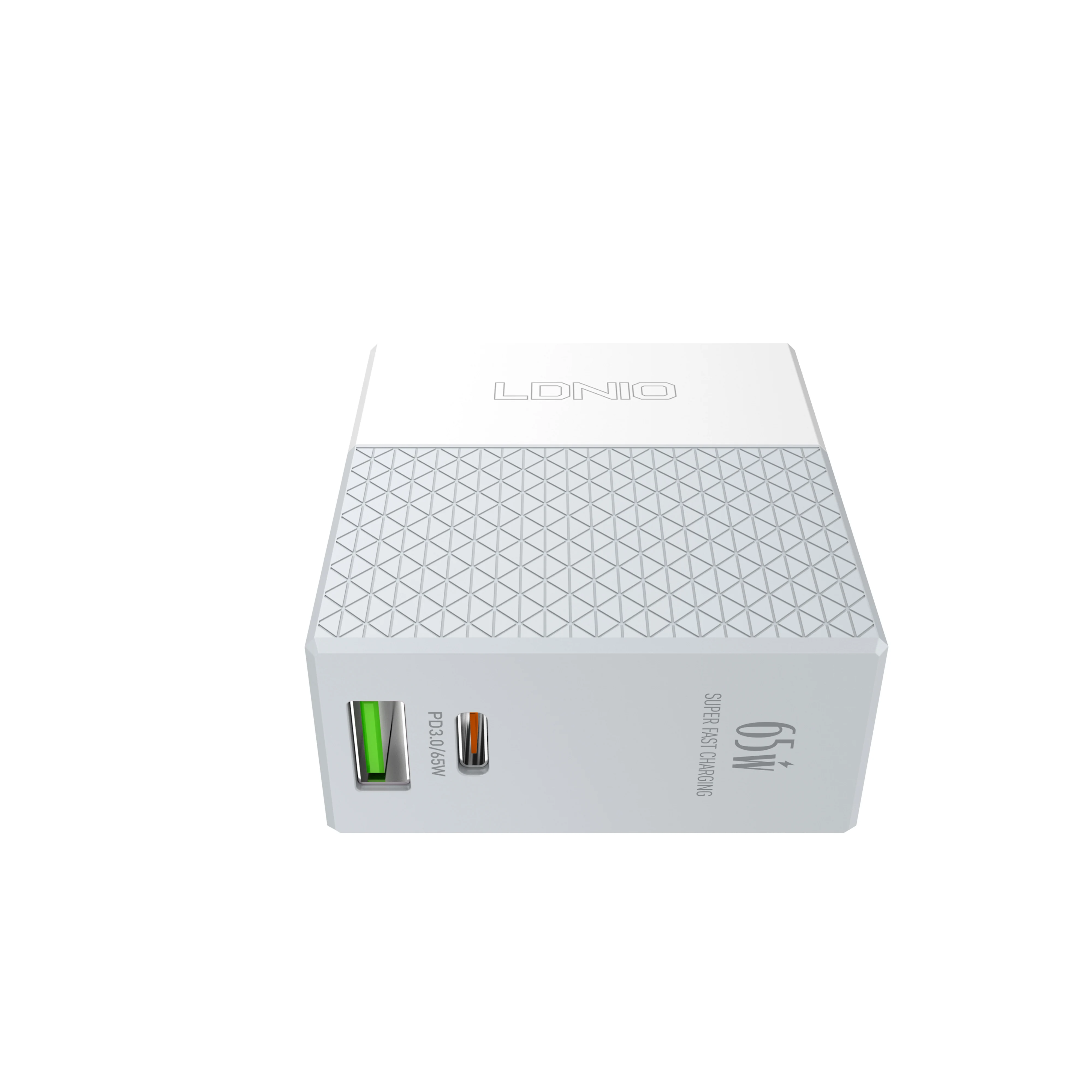 Ldnio Customized PD 65W USB Quick Charger Mobile Phone Travel Fast Charger Adapter For Laptop