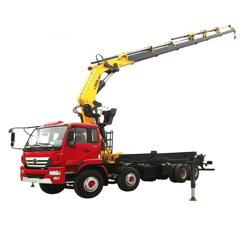 3 Ton Truck Mounted Crane SQ3.2SK2Q Hydraulic Telescopic Boom Crane With Good Price