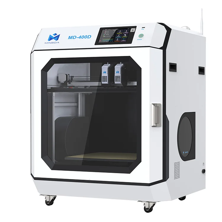 Большой большой размер печати mingda MD-400D 3d принтер промышленный настольный для продажи