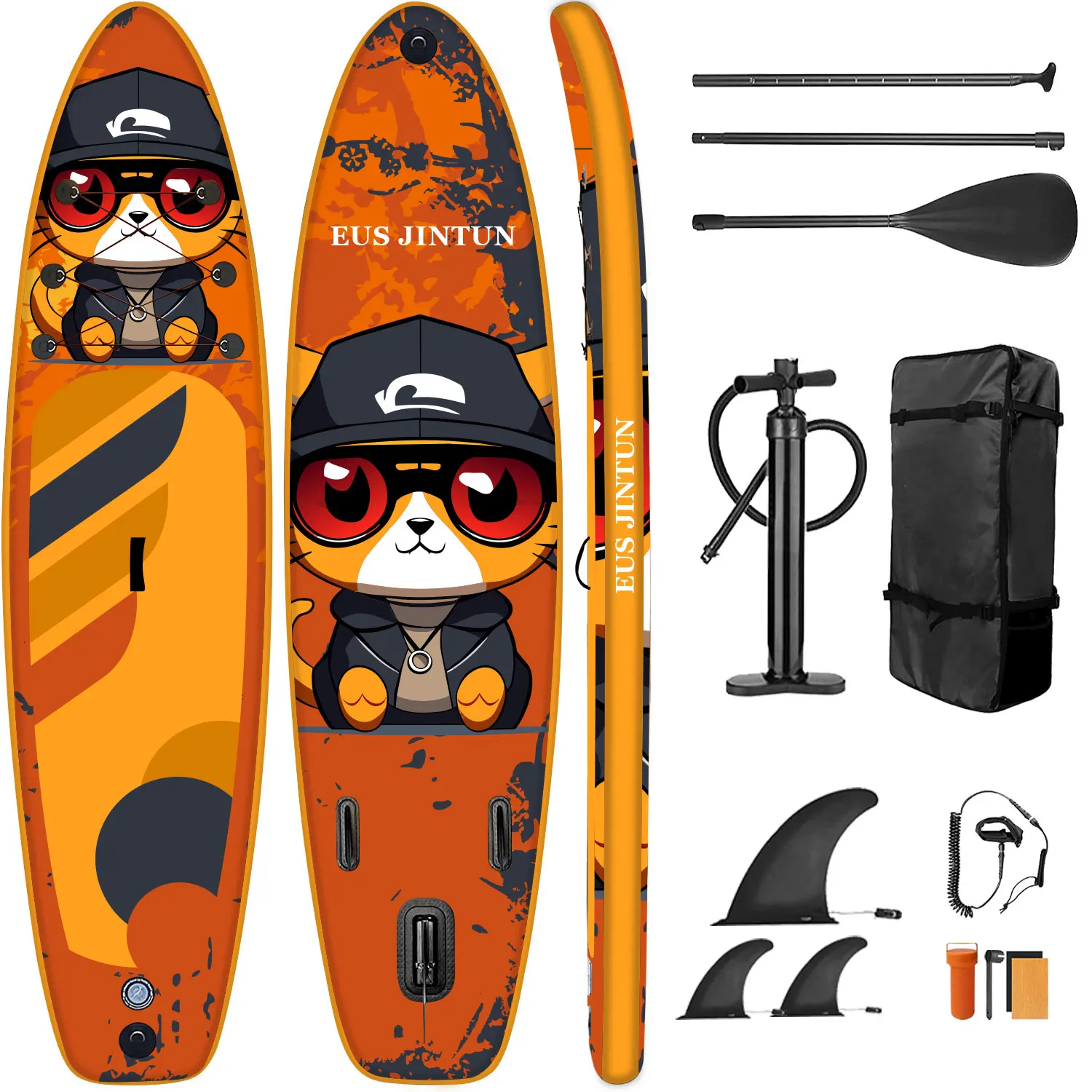 OEM wholesale Pattern customization sub sap Water yoga surf board Water ski inflatable stand up paddle board sup