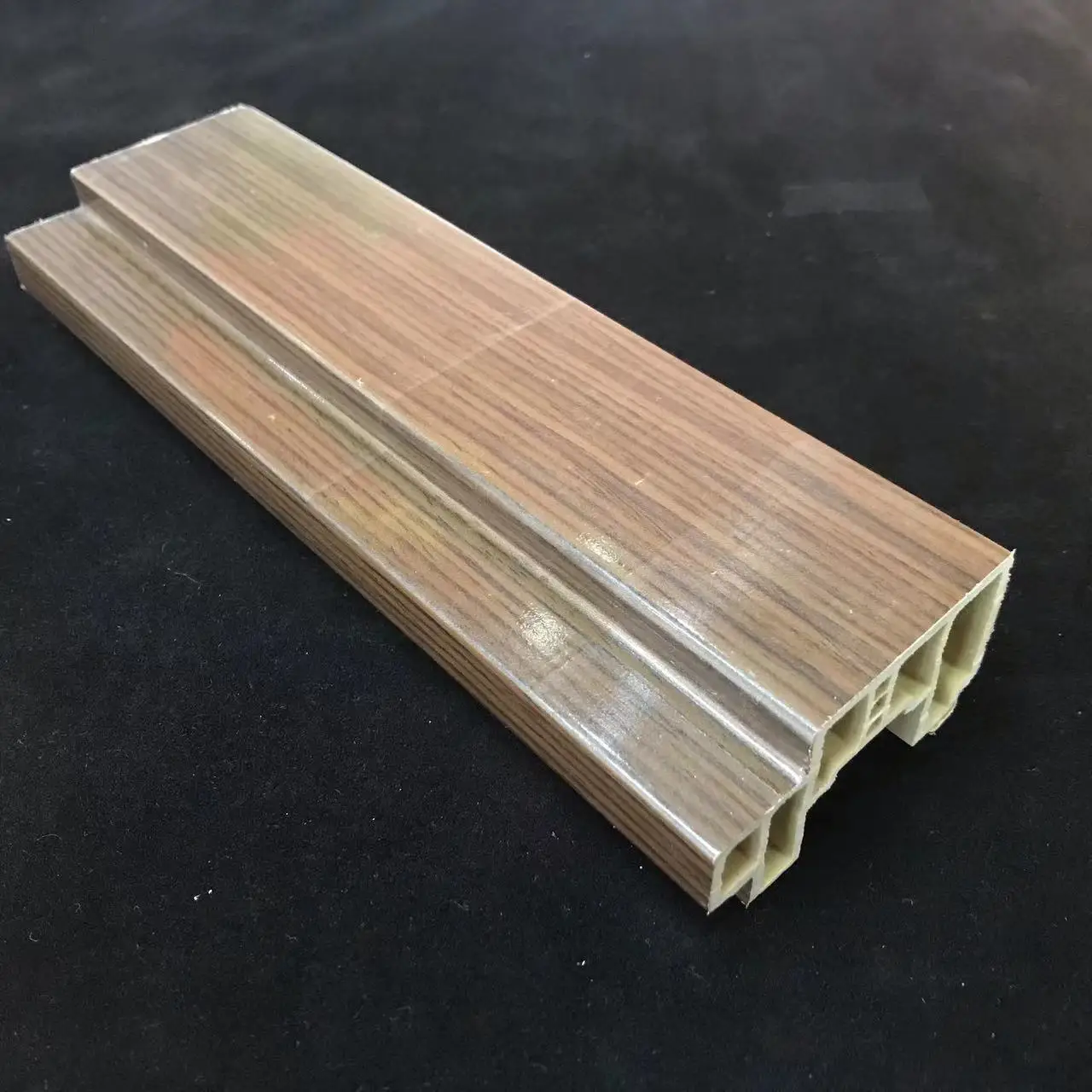 WPC door jamb PVC film coated interior WPC door and window frame architrave