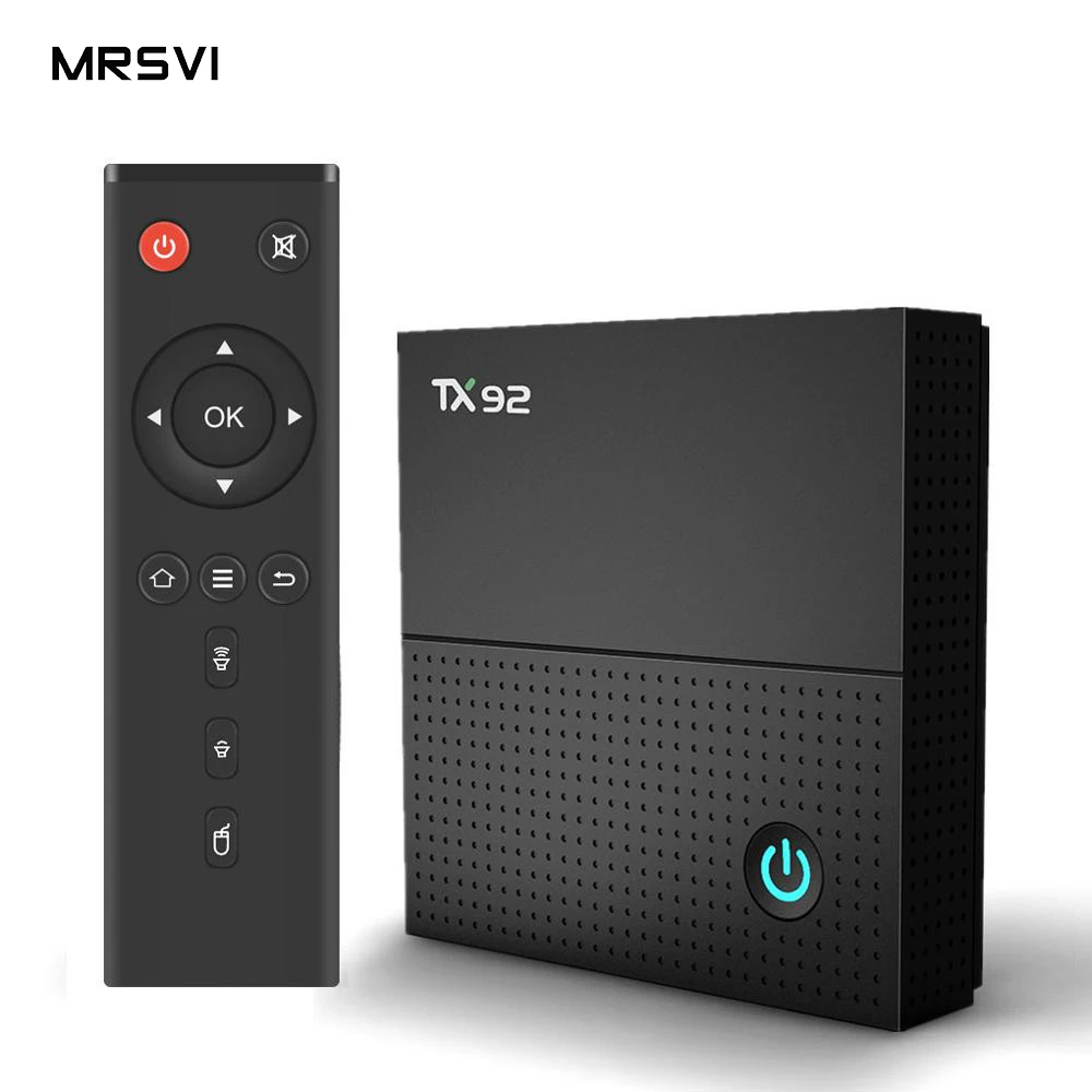 TX92 3 ГБ ОЗУ 32 Гб ПЗУ Android 7 1 Amlogic S912 2 4G/5G двухдиапазонный wifi Смарт