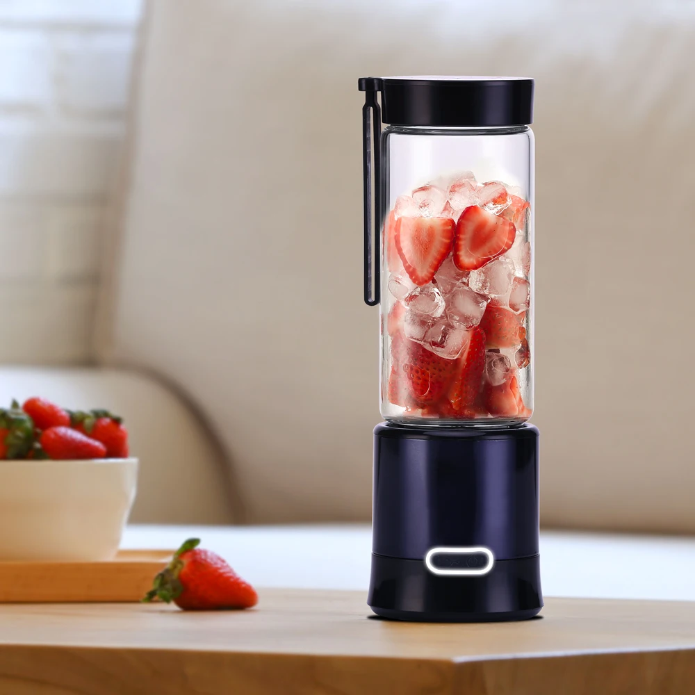 Custom Logo Fresh Juice Portable Blenders and Mini Fruit Smoothie Milkshake Mixer Bottle Blander Licuadora Portable Juicer