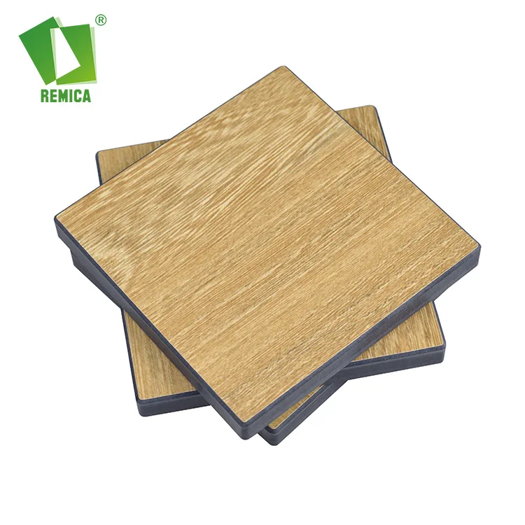 Wood Finish Waterproof Compact Laminate HPL Kitchen Table Top