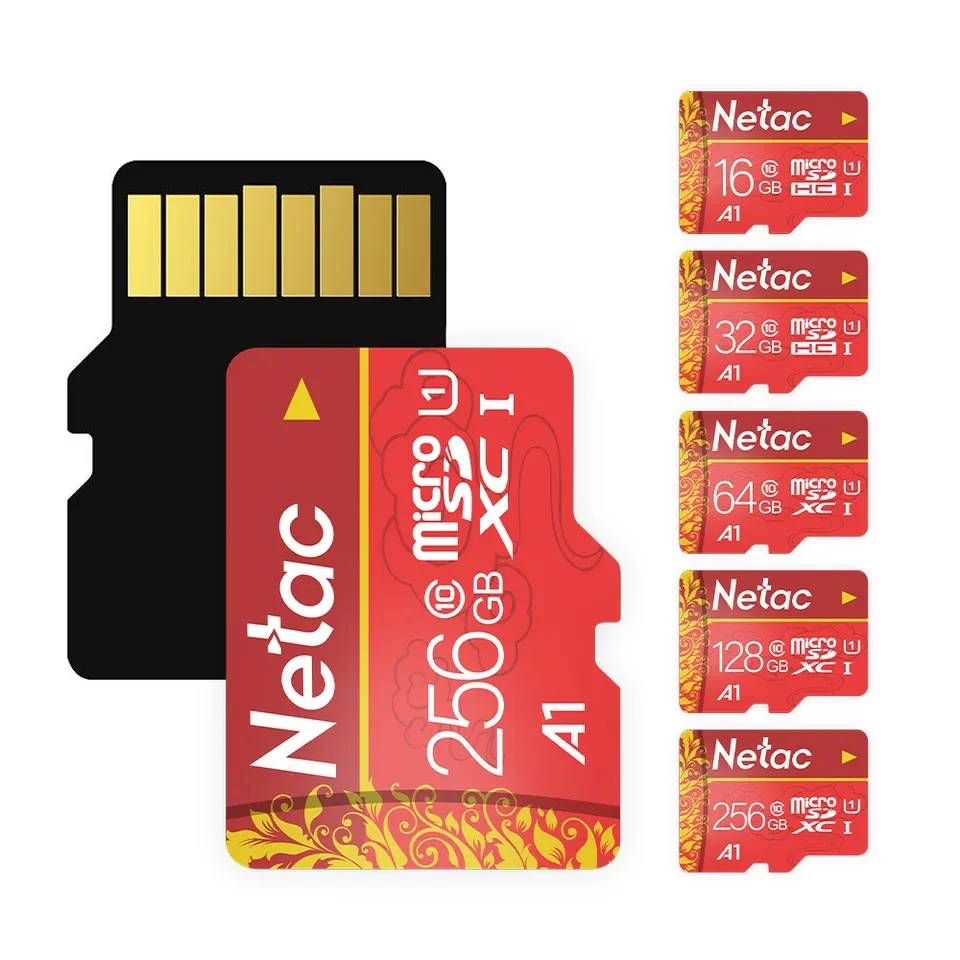 Netac Mini Sd Memory Card Class 10 Tf Card Android Phone Case Original Pack 2gb 4gb 8gb 16gb 32gb 64gb 128gb 256gb for Samsung