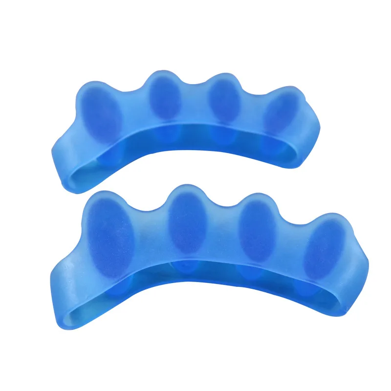 Factory Direct Sales Cross-Border Hot Source Five-Finger Silicone Gel Toe Separator Orthosis Hallux Valgus Direct Manufacturer