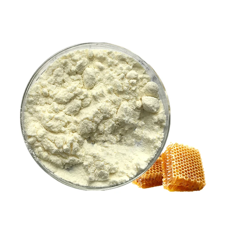 Factory supply 4% 5% 6% 10-HDA dry royal jelly extract lyophilization royal jelly powder price