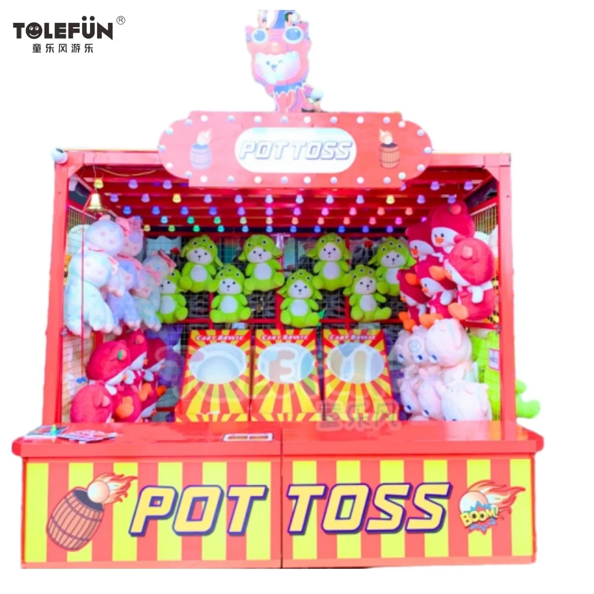 Tolefun Carnival Booth Game Machine, Amusement Park Game Machine, Indoor Carnival Amusement Park Game Booth For Sale