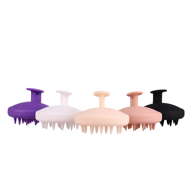 Promotional Gift Silicone Baby Brush Shower Bath Soft Shampoo Head Scalp Body Massage Brush