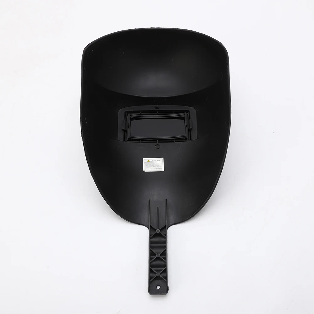 Black handheld type gas cutting hot work welding helmet hand held welding protective helmet mask