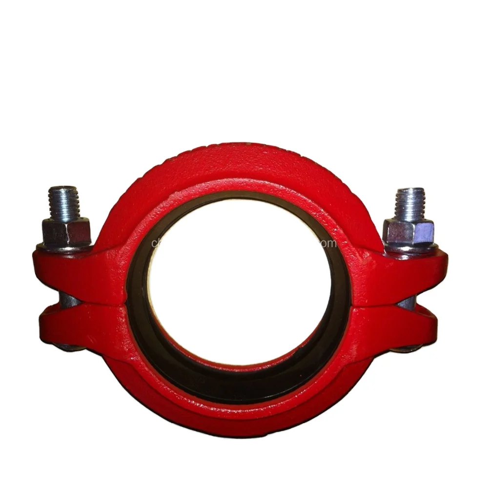 Ductile iron grooved mechanical tee with by approved