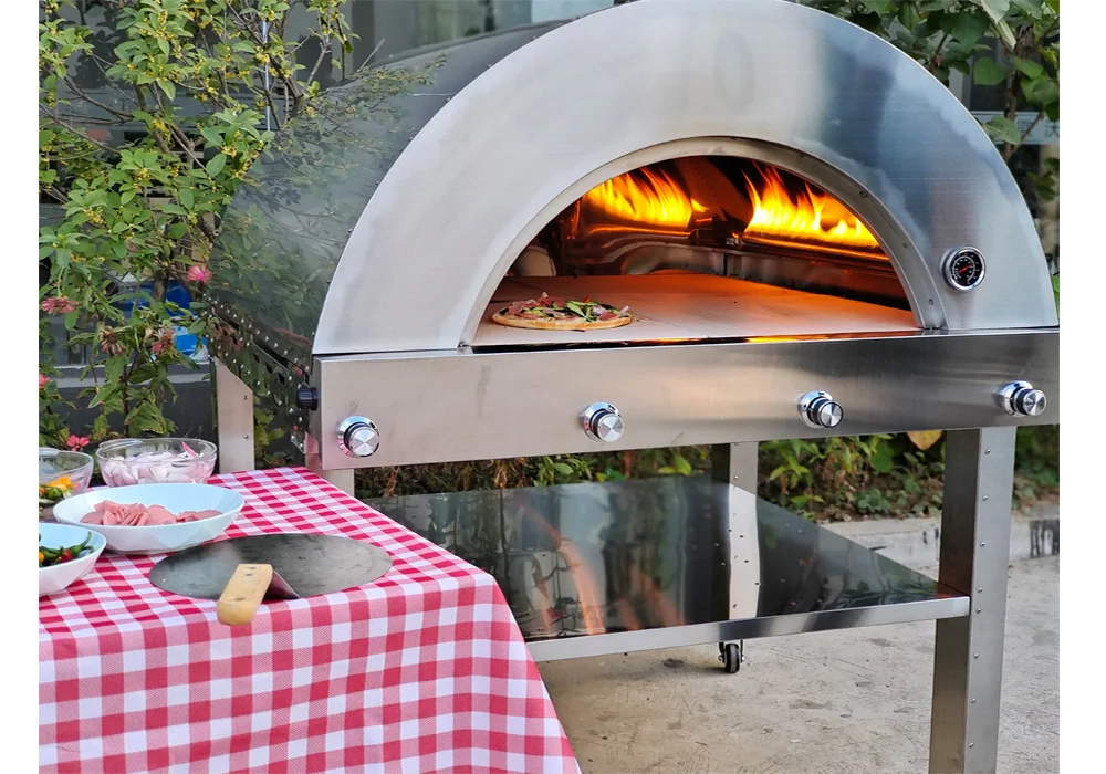 Hot sale factory cheap price  garden pizza oven commercial outdoor gas pizza oven