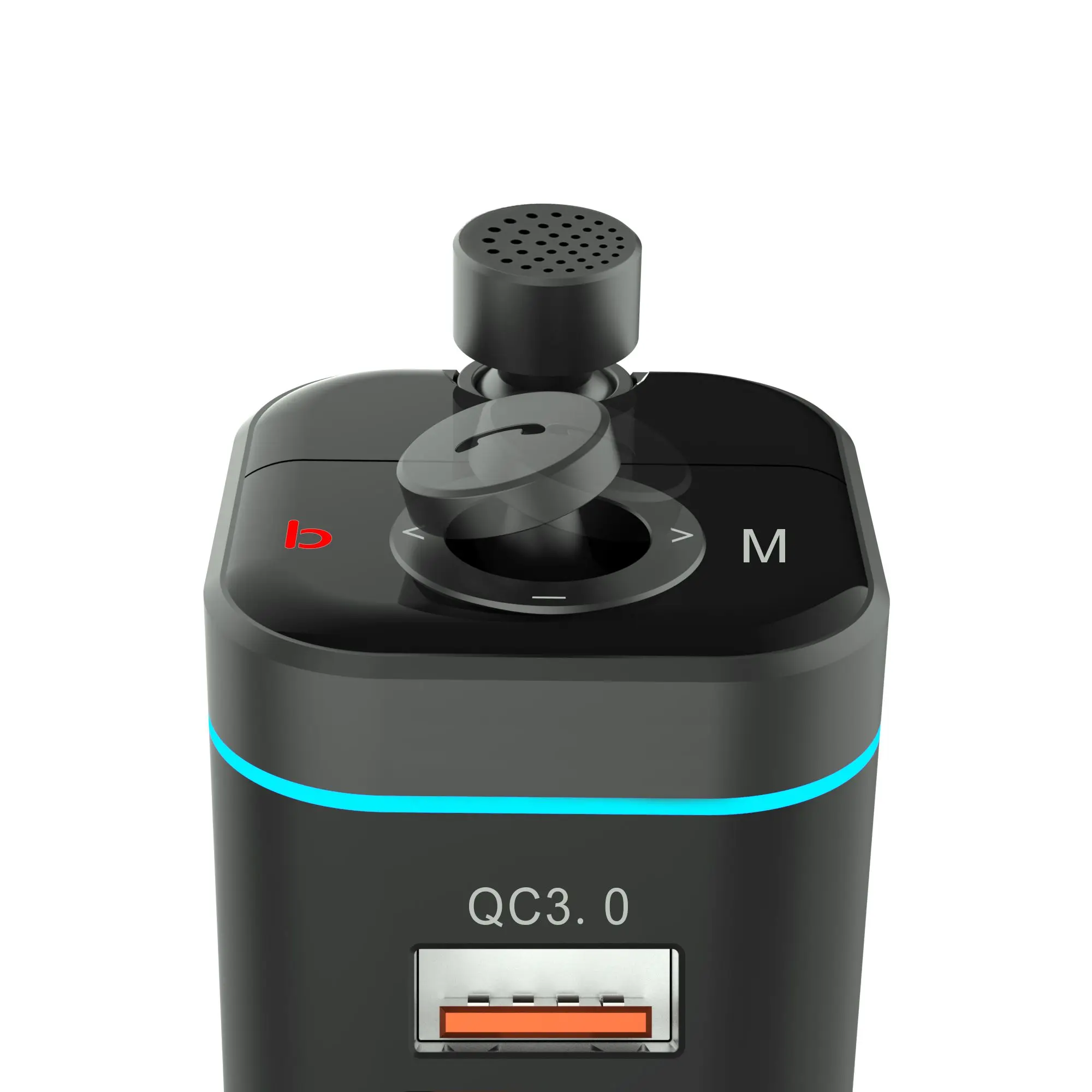  Новое поступление BT5.0 PD18w и QC3.0 Быстрая зарядка Громкая связь C72 автомобильный комплект FM-приемник с длинным радиусом действия Автомобильный fm-передатчик зарядное устройство для ноутбука