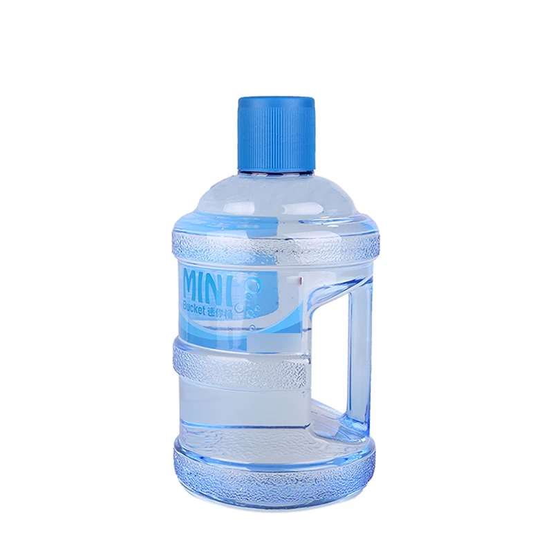 Donuttle Food Grade BPA free sport custom logo design Plastic Water Jug with Lid