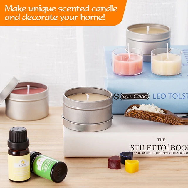 Manufacturer Direct Supply Rich Scents Simple Beeswax Candle Making Kit Diy For Home Decoration