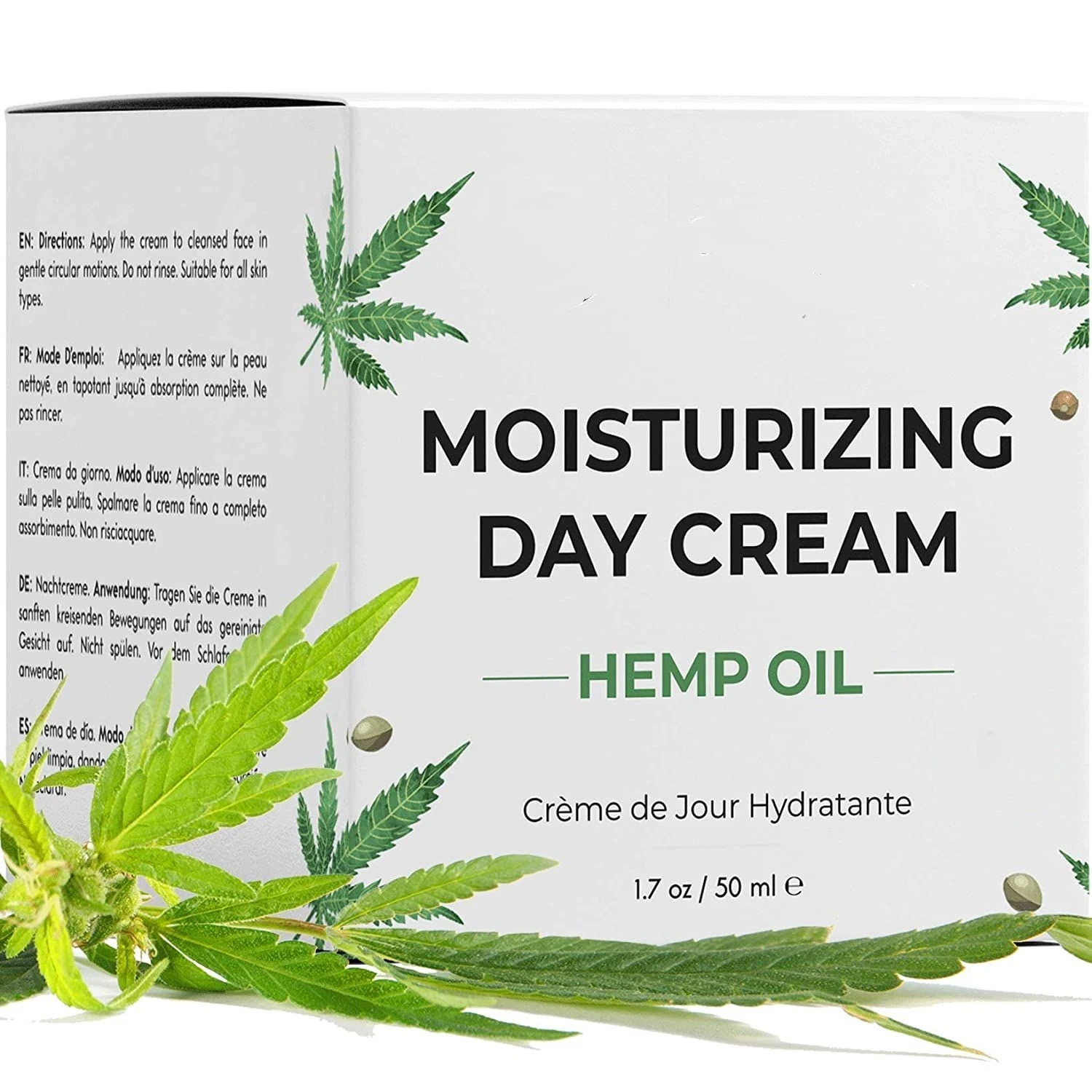
Organic hemp seed oil face cream private label for sale 