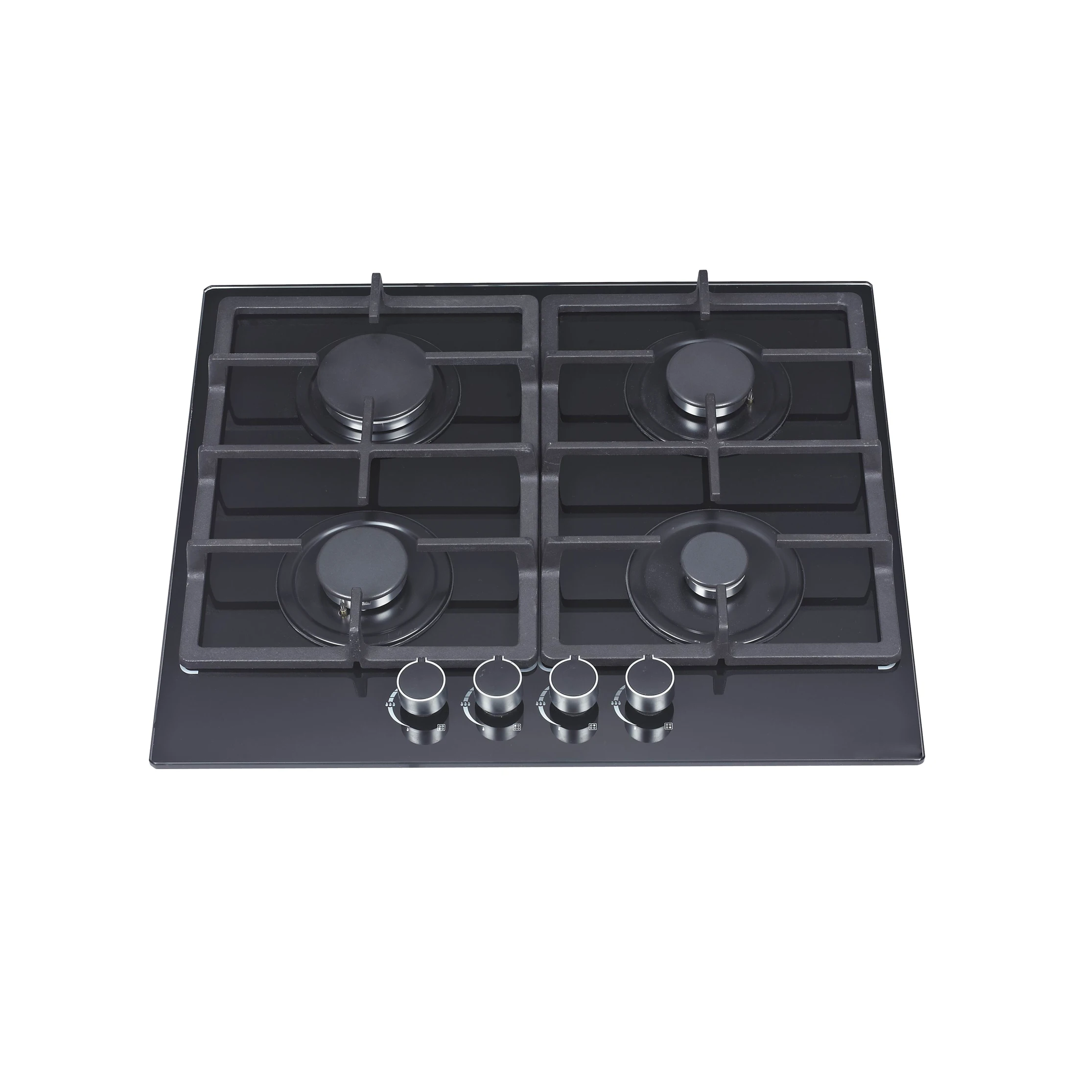 European standard plug gas stove hotel apartment home high-grade tempered glass panel gas appliance