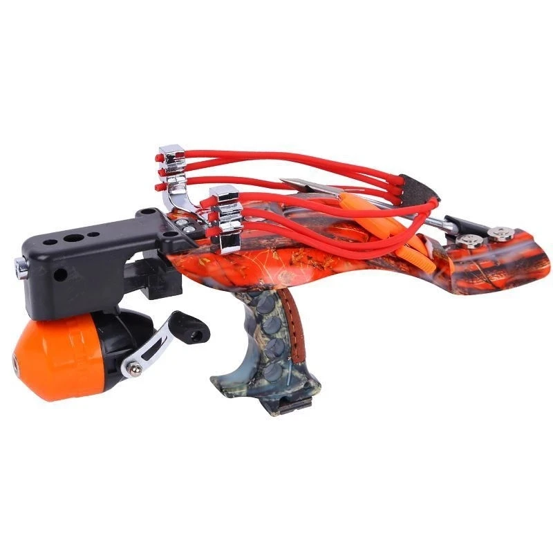 Рогатка для стрельбы, Рогатка для рыбы на открытом воздухе, инструмент для рыбалки и охоты на открытом воздухе, Рогатка из АБС-материала для лазерного прицеливания