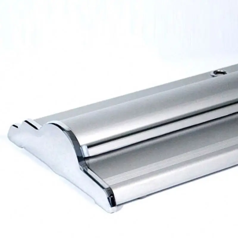 Top Selling Rotating Single Side Pop up Banner Retractable Banner Stand Wide Stable Base Roll Up Banner Stand