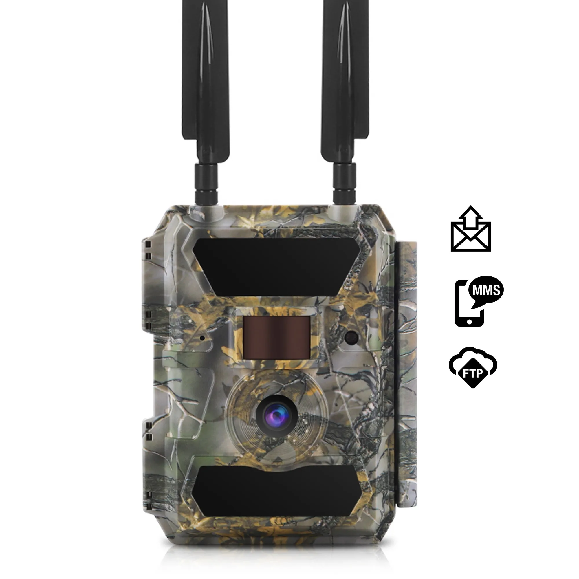 high definition remote surveillance wildlife camera hunting accessories IP 66 waterproof outdoor wireless 4g trail camera