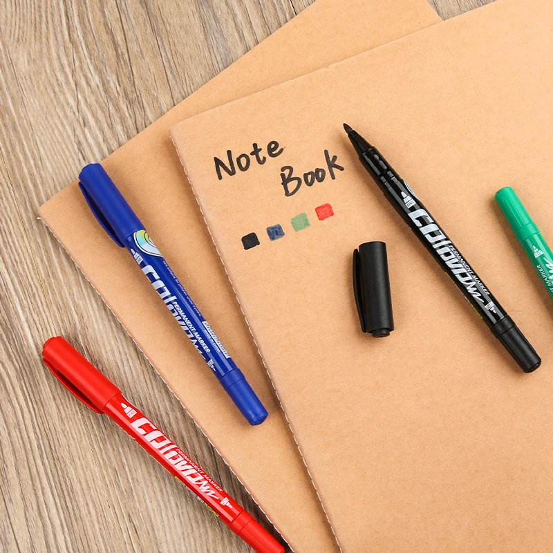 Gxin G-107 China factory wholesale double head office supplies permanent marker pen