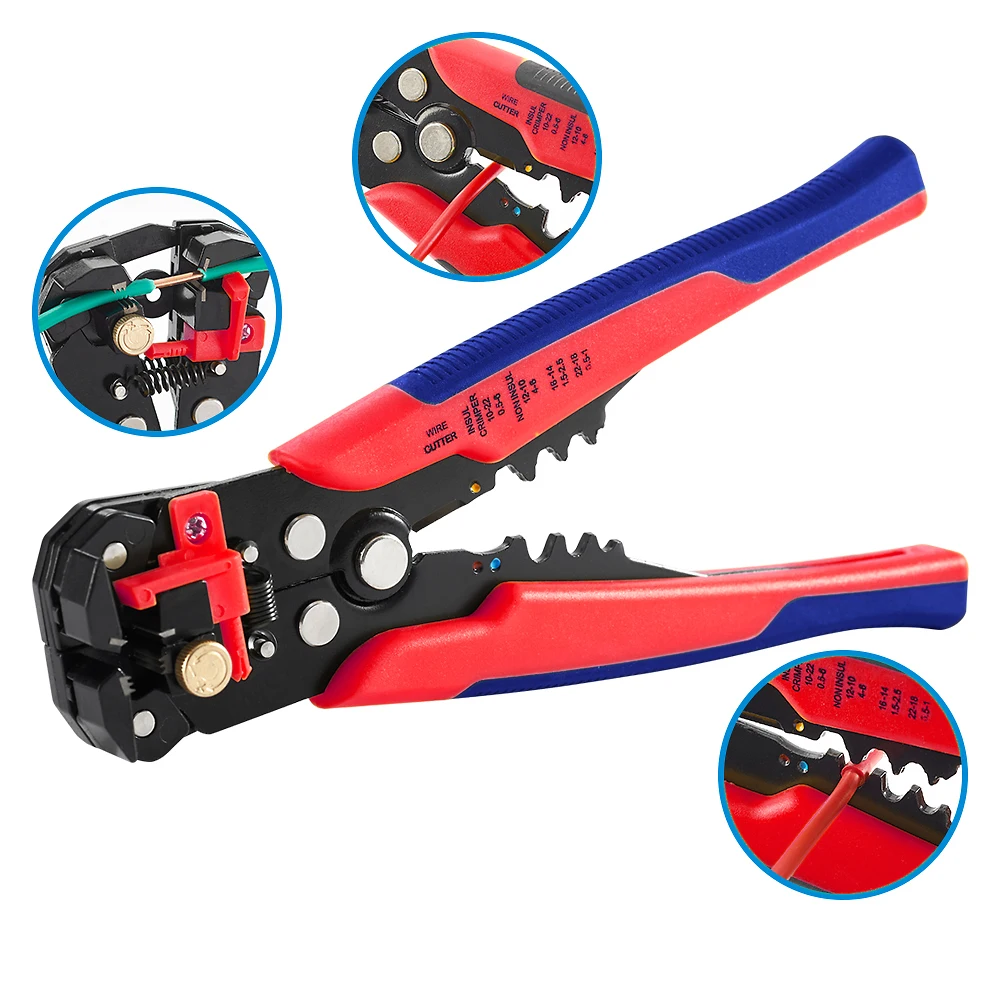 Профессиональные универсальные ручные инструменты для резки кемпинга плоскогубцы для зачистки кабеля