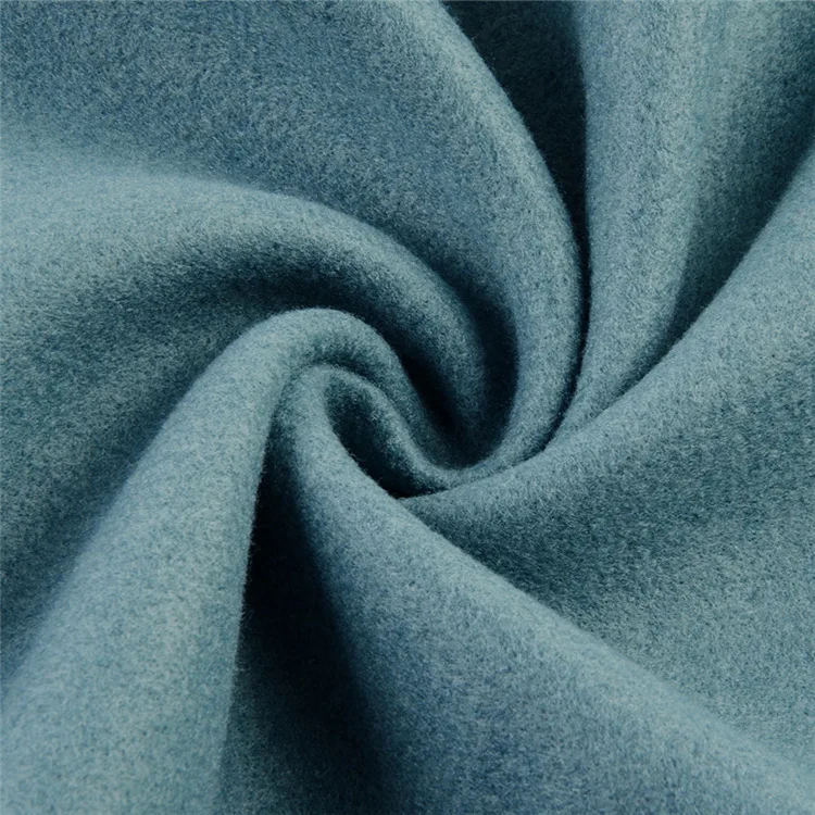 
Super Cheap 100% Polyester Dye One Side Brushed Fleece Kintted Fabric For Winter Coated 