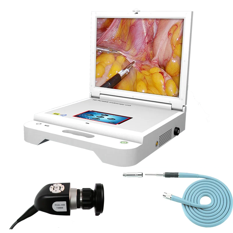 hot sale endoscopic video tower portable full hd 17 inch endoscope unit