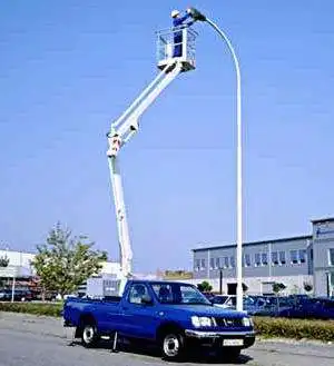 Aerial Work Platform Telescopic Boom Car Lift Mounted