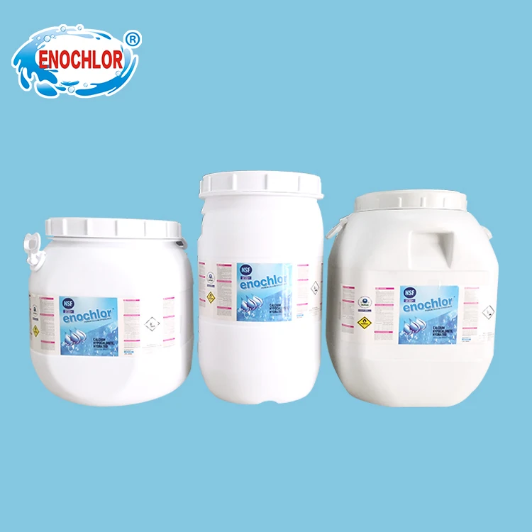 Хлор ENOCHLOR 70% для очистки воды в бассейне гипохлорит кальция