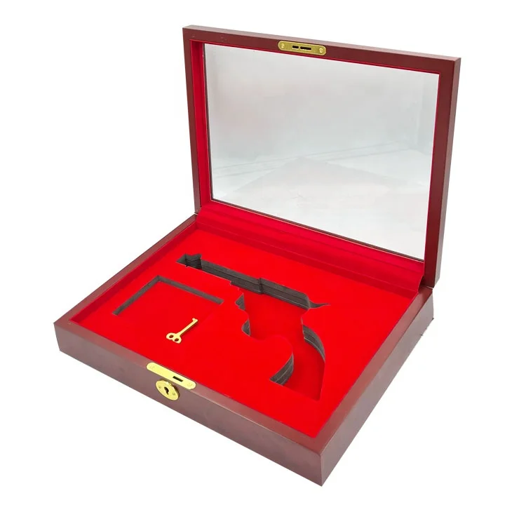 Роскошная Подарочная коробка с деревянным пистолетом Лидер продаж