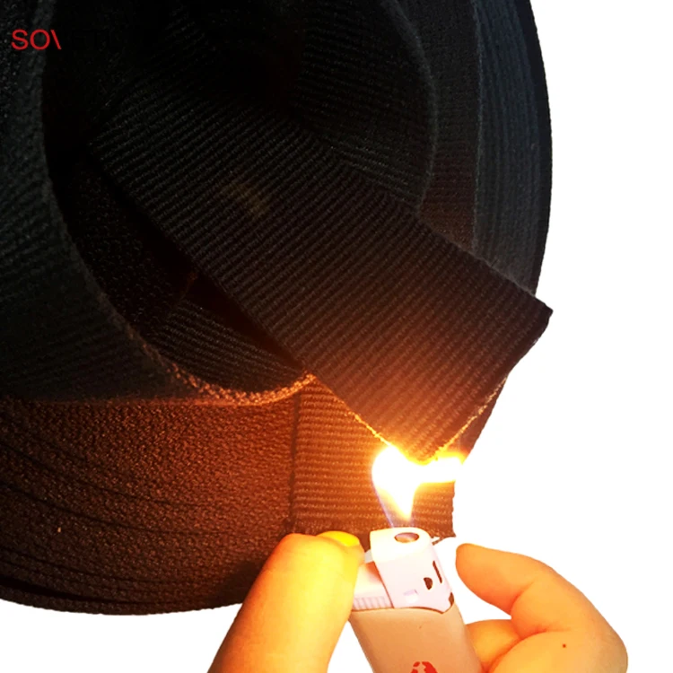 FR Aramid Strap High Strength Abrasion Temperature Resistant Flame Retardant Fire proof  Resistant Kevlars Aramid Webbing