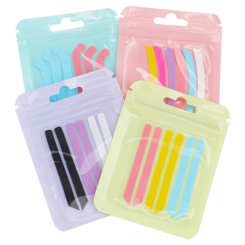 Private Label S/M/L Lash Perm Pad Washable Curler Recycle Eyelash Lifting Tool shields Accessories Soft Silicone Rods Lift