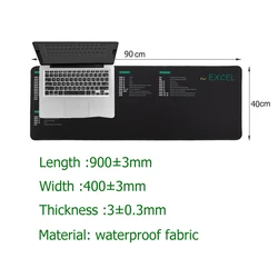 Пользовательский сублимационный принтер аниме мультфильм 900X400 прошитый геймерский коврик для мыши Коврик для мыши