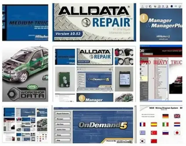 All data 10.53 1TB auto repair software 24-in-1 auto repair tools
